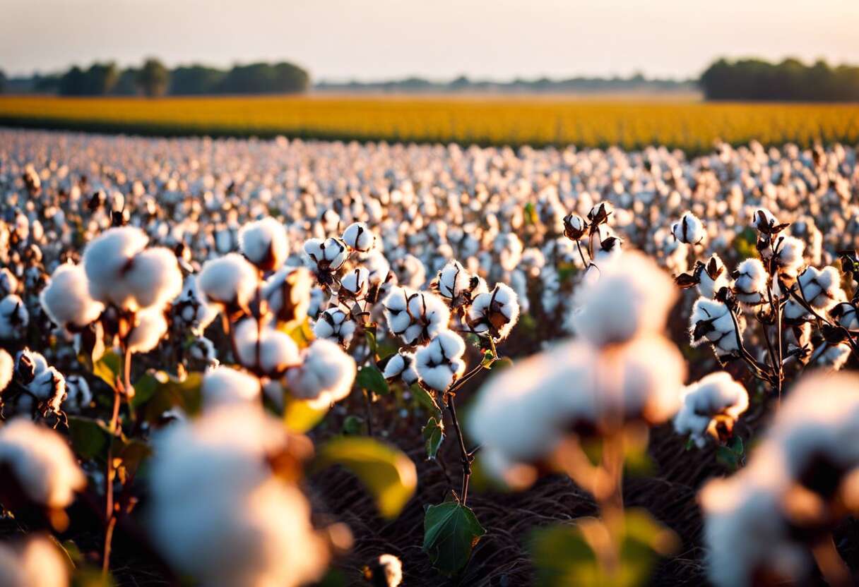 Du champ à la fibre : l'origine du coton