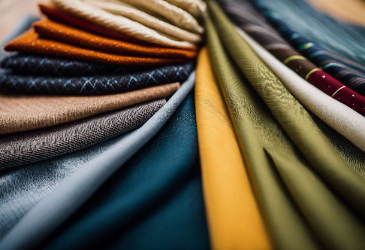 La couture verte : choix des tissus responsables