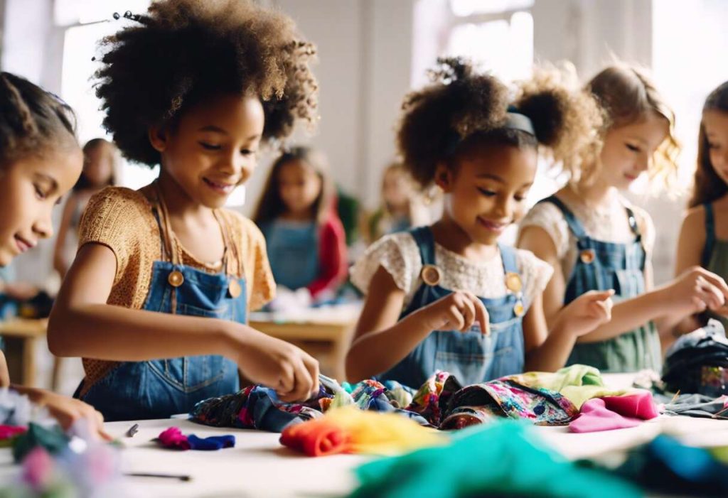 Atelier customisation enfants : initiez-les à la mode durable