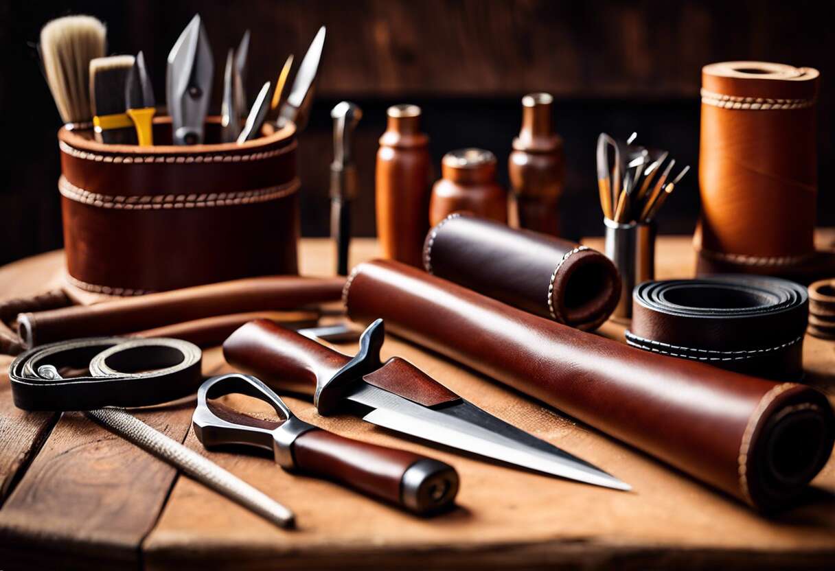 Les outils de repoussage du cuir pour transformer vos idées en œuvres d’art