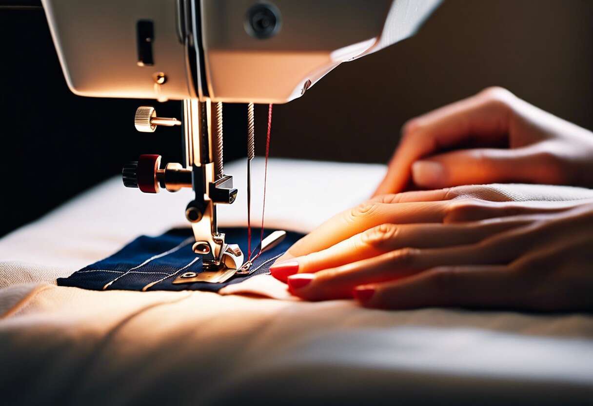 Astuces de couture : réussir son ourlet invisible sur différents textiles