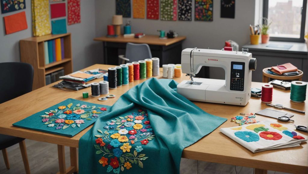 Appliqués textiles et leur mise en œuvre dans la couture contemporaine