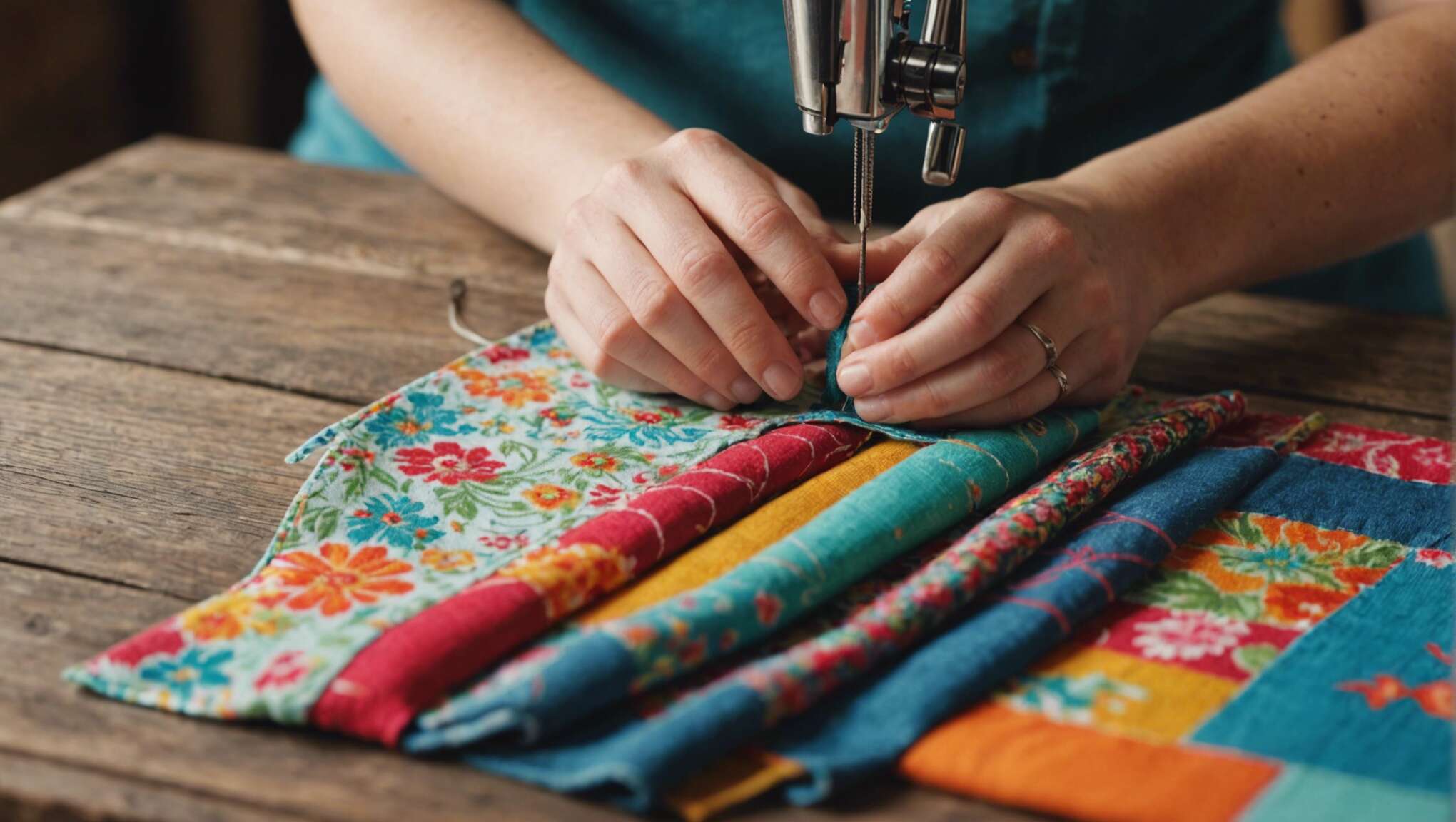 Créer des accessoires simples en tissu : projets ludiques pour apprendre la couture