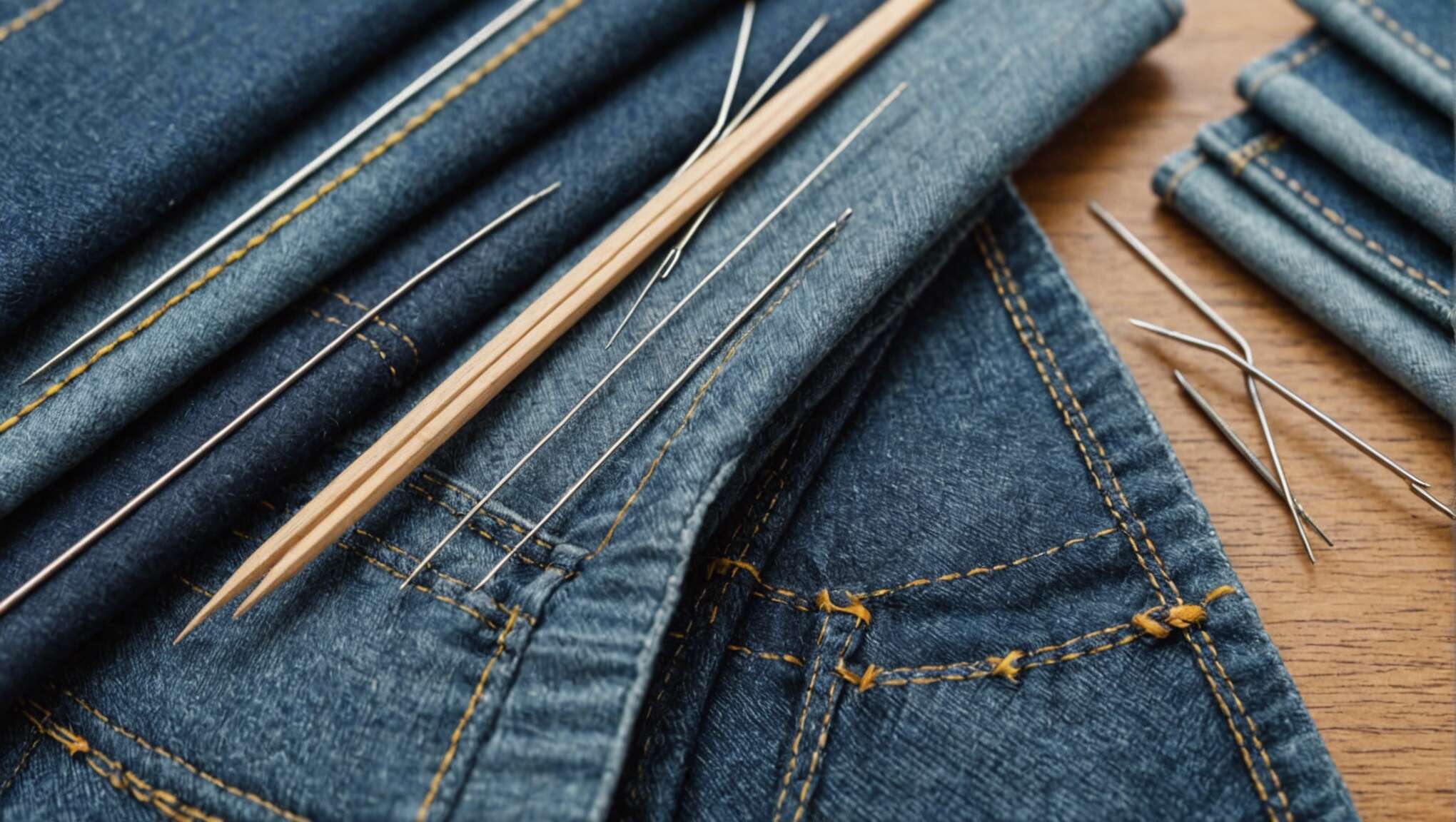 Le choix du tissu : la base de la couture d'un jean