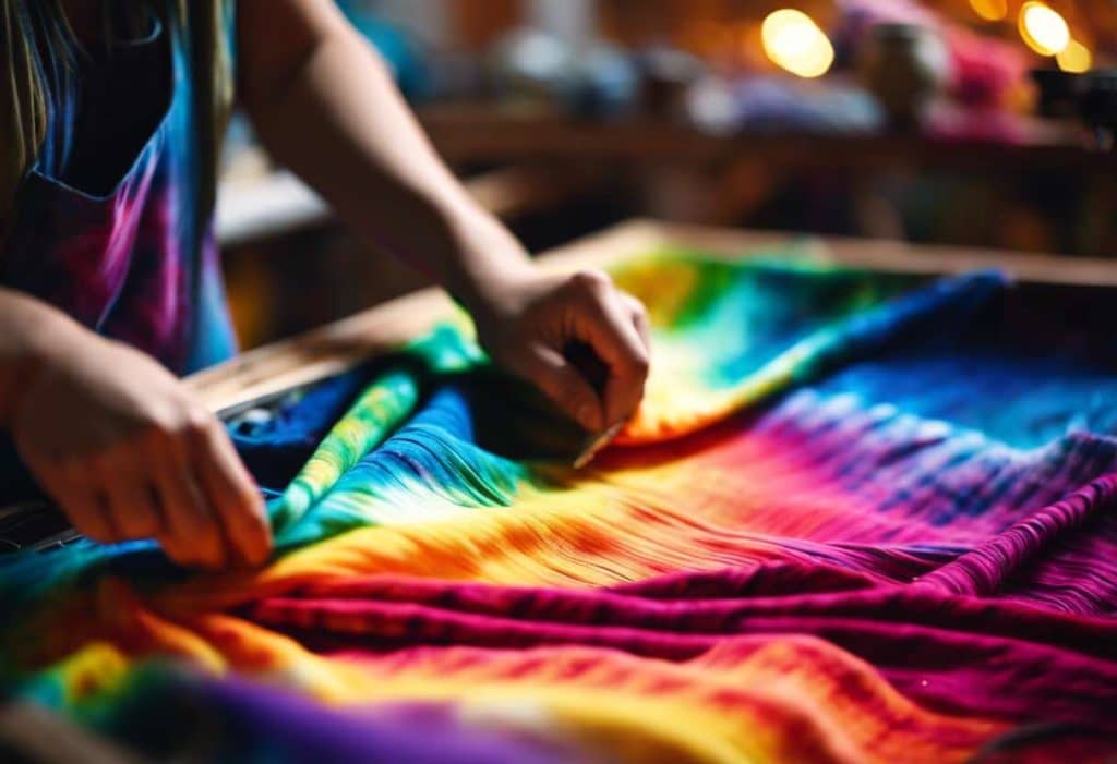 L’art du tie-dye en couture manuelle : secrets d’une technique tendance