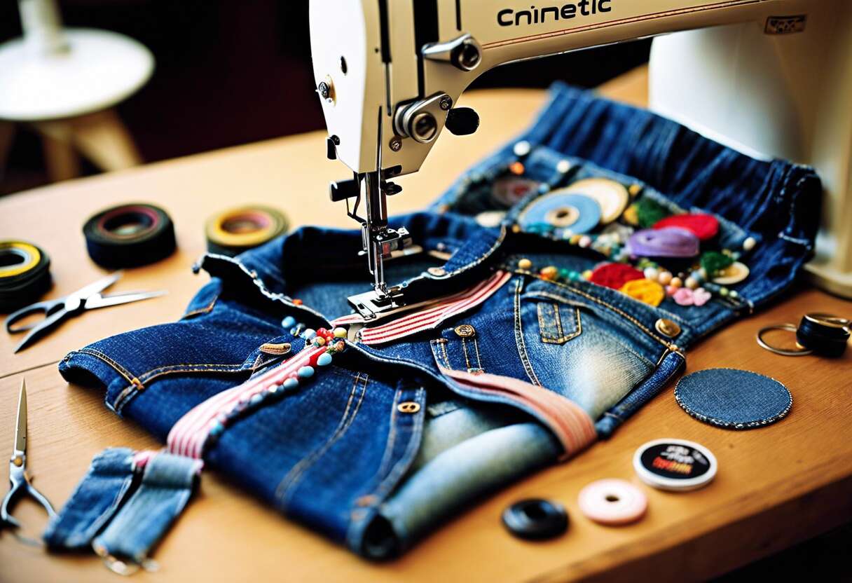 Jeans DIY : comment personnaliser votre denim avec la couture créative ?