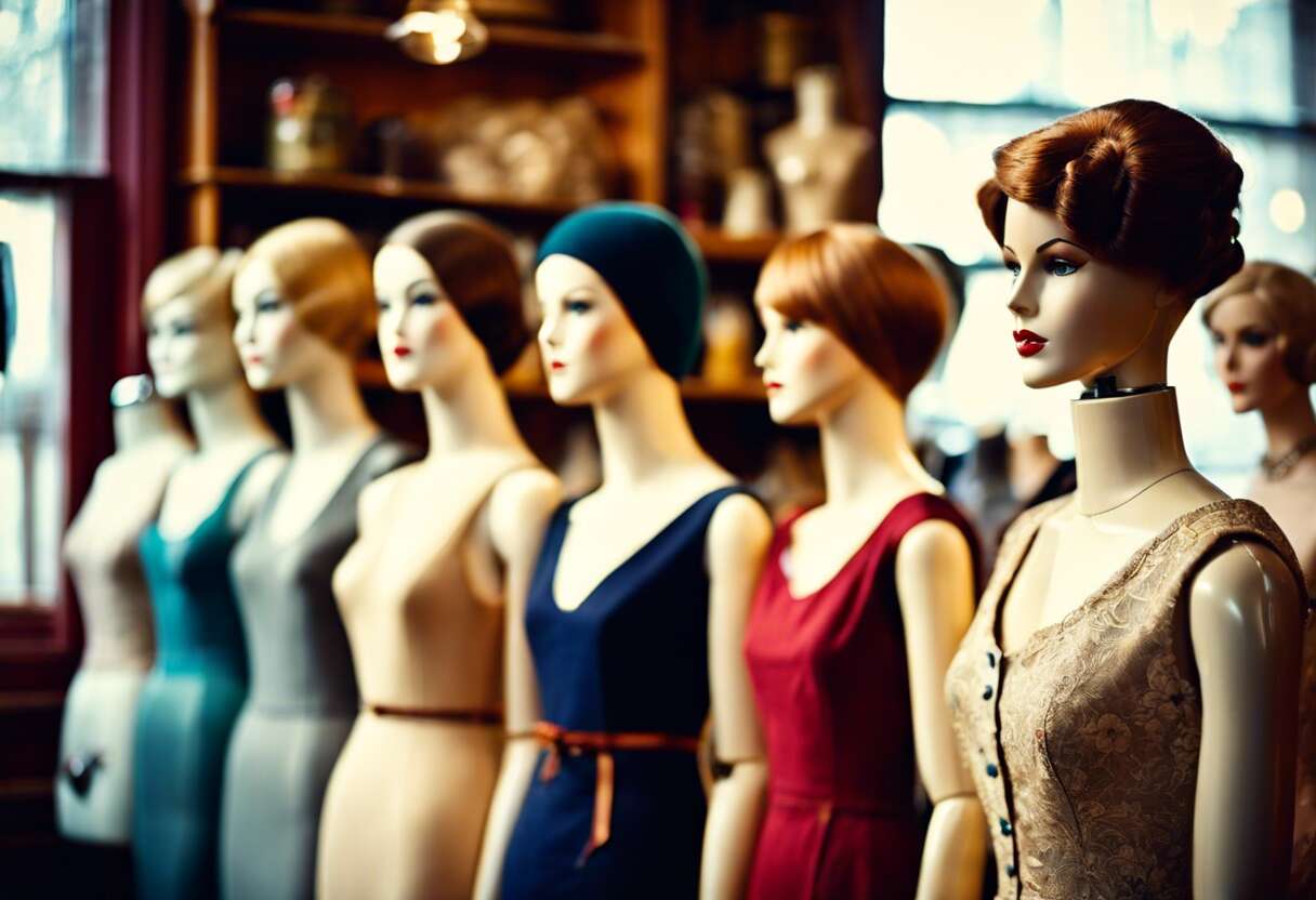 Mannequins de couture vintage : charme et utilité